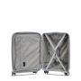 Valise cabine rigide S49703 Extensible 55 cm Gris