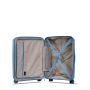 Valise cabine rigide S49703 Extensible 55 cm Bleu