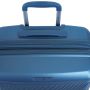 Valise cabine rigide S49703 Extensible 55 cm Bleu