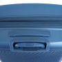 Valise cabine rigide S49703 Extensible 55 cm Bleu