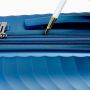 Valise cabine rigide S49703 Extensible 55 cm Bleu