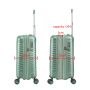Valise cabine rigide S49703 Extensible 55 cm Vert sauge