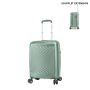 Valise cabine rigide S49703 Extensible 55 cm Vert sauge