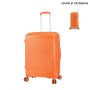 Valise rigide S49703 Extensible 65 cm Orange
