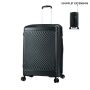 Valise rigide S49703 Extensible 76 cm Noir