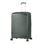 Valise rigide S49703 Extensible 76 cm Vert foncé