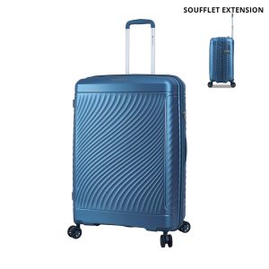 Valise rigide S49703 Extensible 76 cm Bleu