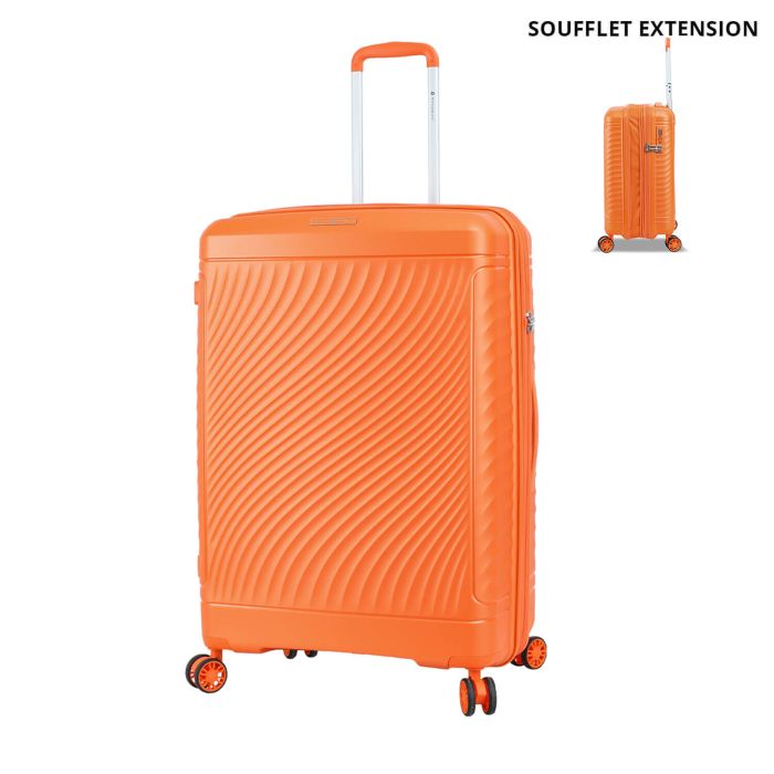 Valise rigide S49703 Extensible 76 cm Orange