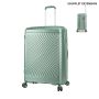 Valise rigide S49703 Extensible 76 cm Vert sauge
