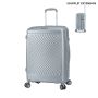 Valise rigide S49703 Extensible 76 cm Gris