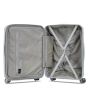 Lot de 3 valises rigides S49703 Extensibles 55, 65 et 76 cm Gris