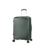 Lot de 3 valises rigides S49703 Extensibles 55, 65 et 76 cm Vert foncé