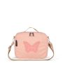 Sac Lunch box Blue Glitter Butterfly