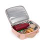 Sac Lunch box Blue Glitter Butterfly