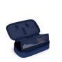 Trousse Simple Velvet Cherries 21 cm Bleu et Rouge