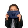 Trousse Simple Navy Oxford 21 cm Bleu