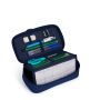 Trousse Simple Wolf Clan Tartan 21 cm Vert