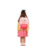 Petit sac à dos maternelle Coral Blossom 34 cm Rose
