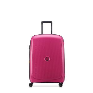 Valise rigide Belmont Plus Extensible 70 cm matières recyclées Framboise
