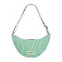 Sac banane Andréa 32 cm Rayures fines vert