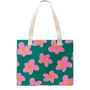 Sac shopping Claude 40 cm Big Flowers Rose We Are Jolies