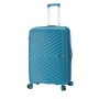 Lot de 3 valises rigides M65103 Extensibles 55, 67 et 77 cm Aqua blue