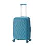 Lot de 3 valises rigides M65103 Extensibles 55, 67 et 77 cm Aqua blue