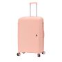 Lot de 3 valises rigides M65103 Extensibles 55, 67 et 77 cm Rose