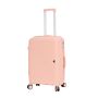 Lot de 3 valises rigides M65103 Extensibles 55, 67 et 77 cm Rose