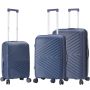 Lot de 3 valises rigides M65103 Extensibles 55, 67 et 77 cm Navy