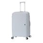 Lot de 3 valises rigides M65103 Extensibles 55, 67 et 77 cm Grey