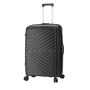 Lot de 3 valises rigides M65103 Extensibles 55, 67 et 77 cm Noir