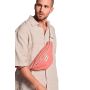 Sac banane Olivia 32 cm Rayures Fines Rouge