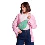 Sac banane Olivia 32 cm Rayures Fines Vert