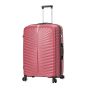 Lot de 3 valises rigides 62103 55, 67 et 77 cm Rouge