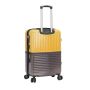 Lot de 3 valises rigides 65303 Extensible et coque bicolore 55, 66 et 76 cm Blue