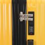 Lot de 3 valises rigides 65303 Extensible et coque bicolore 55, 66 et 76 cm Rose