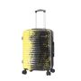 Lot de 3 valises rigides 65203 Extensible et coque bicolore 55, 66 et 76 cm Black