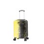 Lot de 3 valises rigides 65203 Extensible et coque bicolore 55, 66 et 76 cm Black