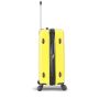 Lot de 3 valises rigides 65203 Extensible et coque bicolore 55, 66 et 76 cm Black