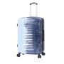 Lot de 3 valises rigides 65203 Extensible et coque bicolore 55, 66 et 76 cm Bleu