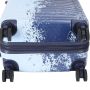 Lot de 3 valises rigides 65203 Extensible et coque bicolore 55, 66 et 76 cm Bleu