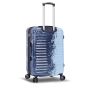 Lot de 3 valises rigides 65203 Extensible et coque bicolore 55, 66 et 76 cm Bleu