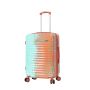Lot de 3 valises rigides 65203 Extensible et coque bicolore 55, 66 et 76 cm Orange
