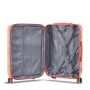 Lot de 3 valises rigides 65203 Extensible et coque bicolore 55, 66 et 76 cm Orange