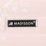 Lot de 3 valises rigides 65203 Extensible et coque bicolore 55, 66 et 76 cm Rose