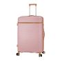 Lot de 3 valises rigides 63703 Extensibles 55, 66 et 76 cm Rose