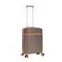 Lot de 3 valises rigides 63703 Extensibles 55, 66 et 76 cm Coffee