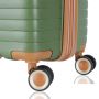 Lot de 3 valises rigides 63703 Extensibles 55, 66 et 76 cm Bleu