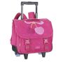 Cartable à roulettes scolaire T61238 Cerise douce 38 cm Rose